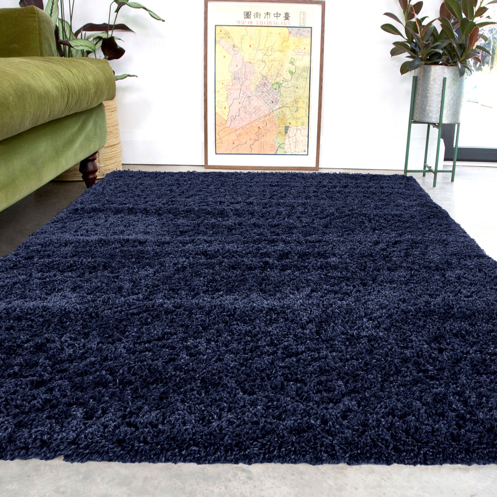 ラグ Black Eye Patch KAMON RUG NAVY Buy CAMILSON Modern Area Rug, 6'7