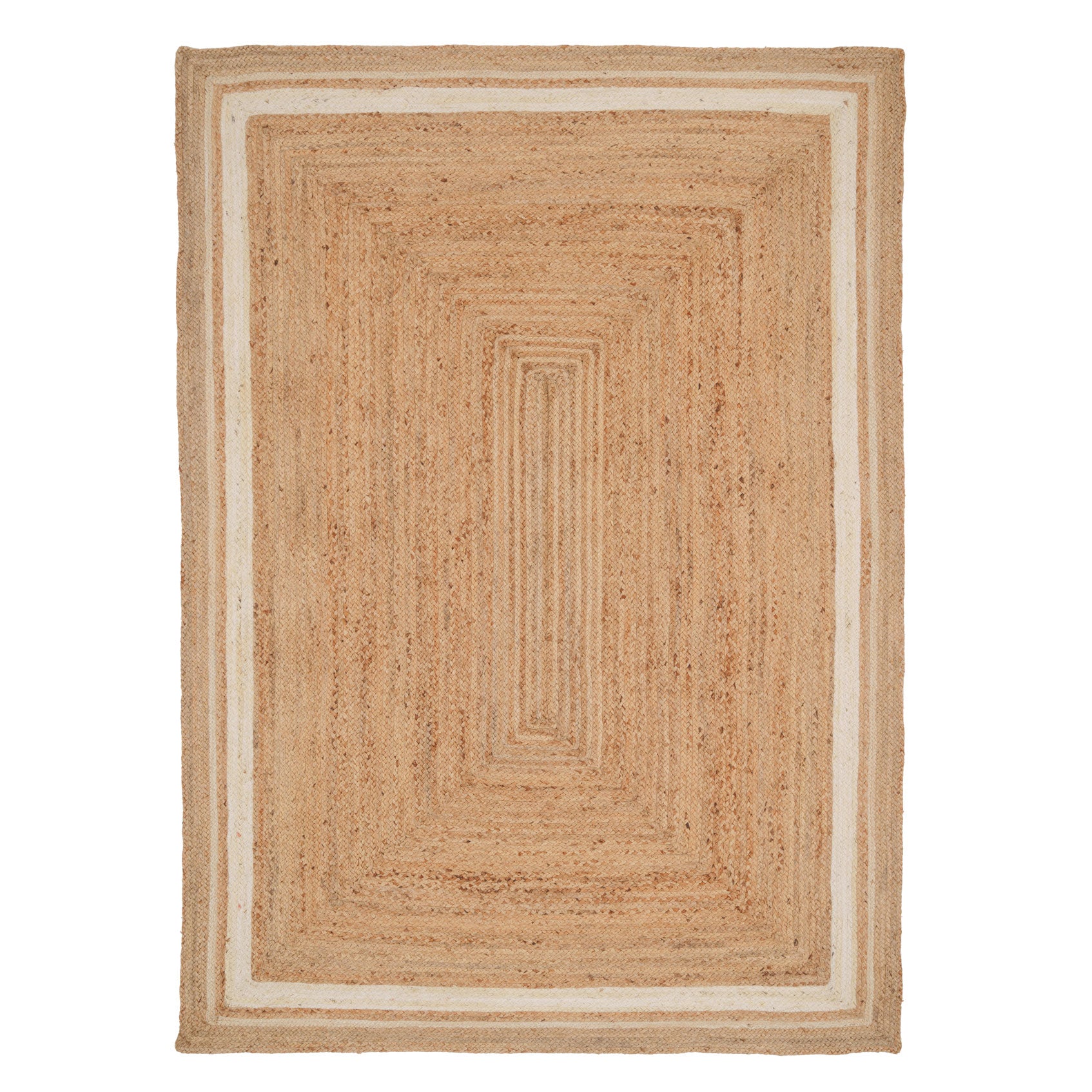 Natural Bordered Jute Rug Laurel Living Room Rugs Kukoon Rugs Online