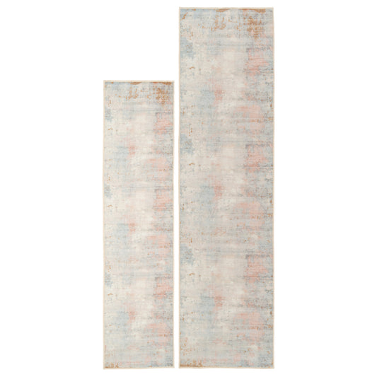 Washable Multicolour Abstract Runner - Lissy