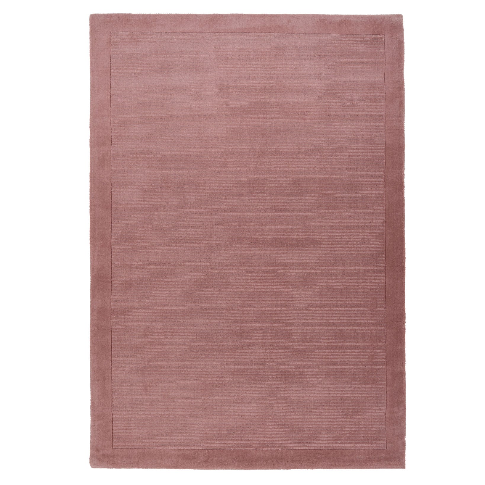Blush Bordered Wool Rug Olann Blush Living Room Rugs Kukoon Rugs