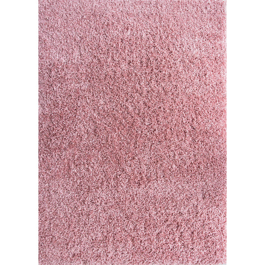 Blush Pink Shaggy Rug
