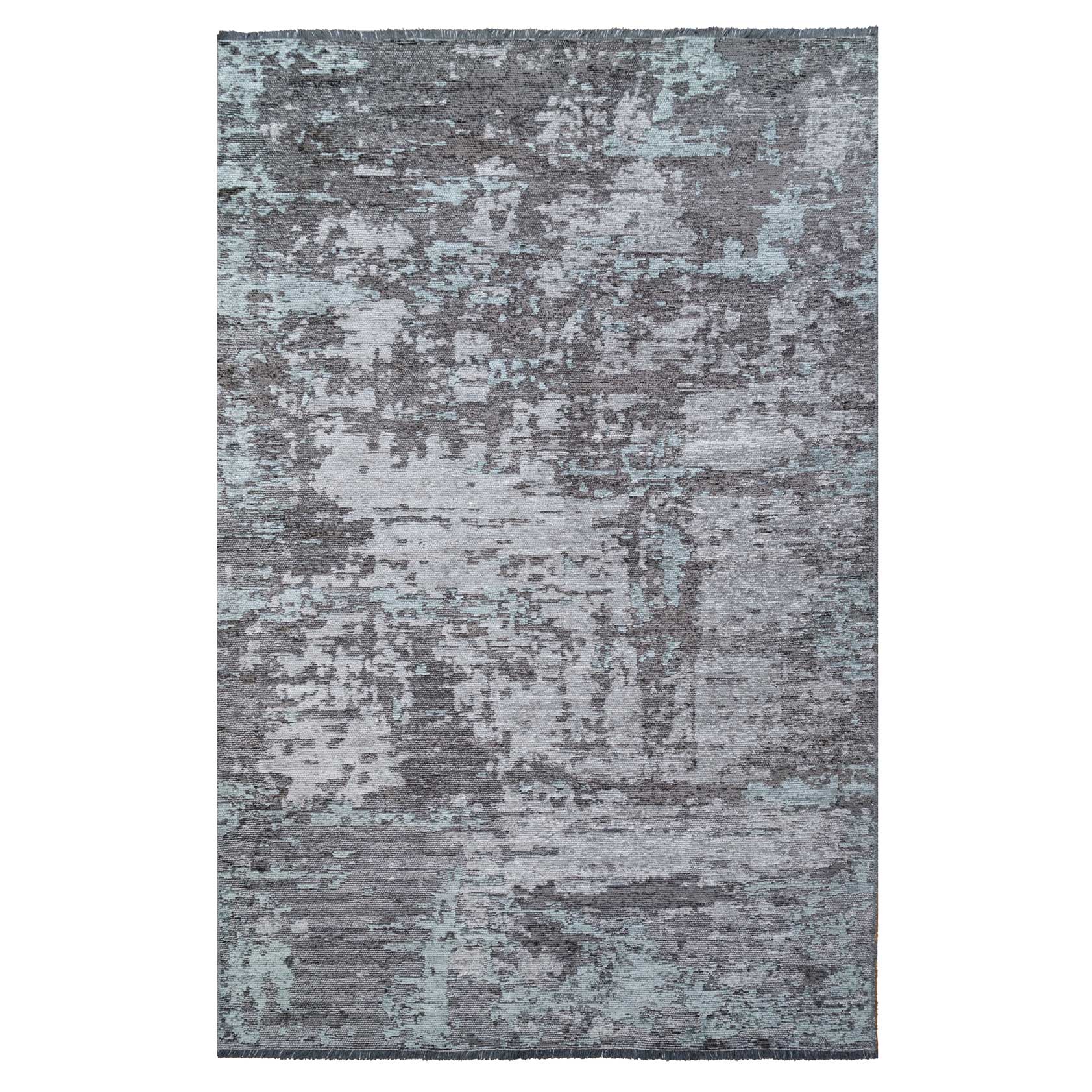 Reversible Distressed Duck Egg Grey Area Rug Living Room Rugs Kukoon Rugs Online