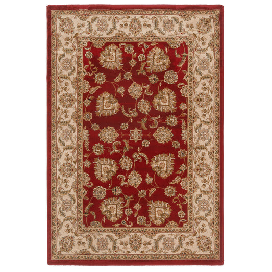 Classical Red Floral Rug - Tirta