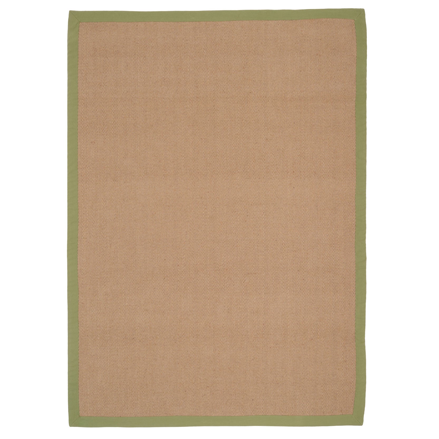 Green Cotton Border Natural Jute Area Rug Living Room Rugs Kukoon