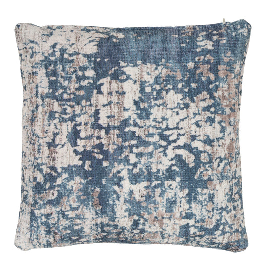 Distressed Blue Cushion Cover