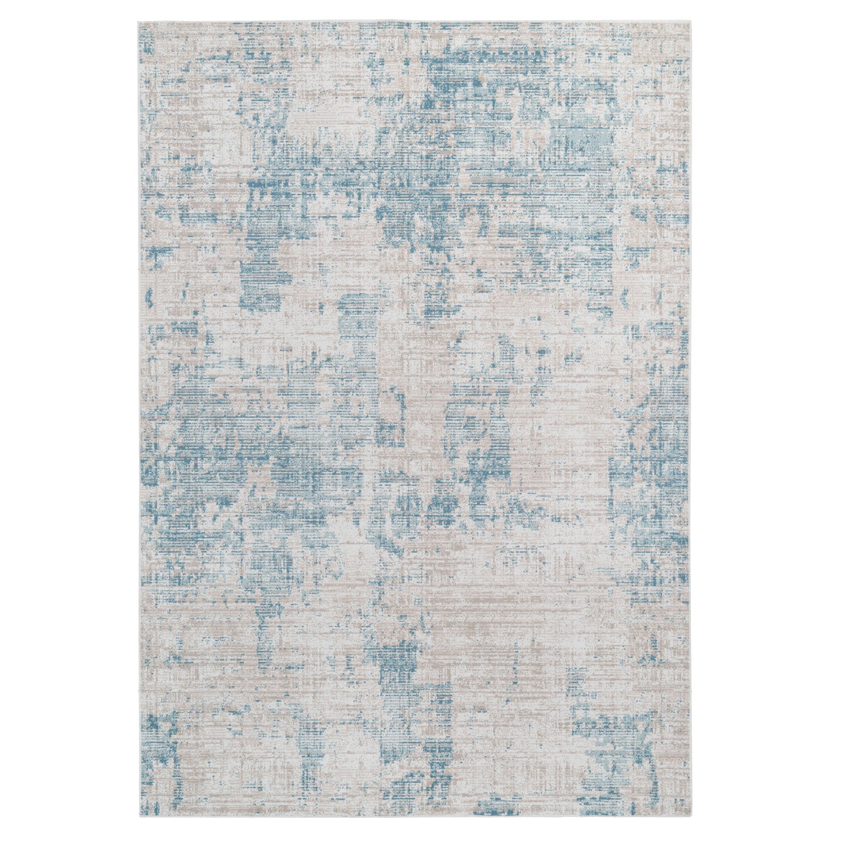Washable Duck Egg Distressed Area Rug Maya Living Room Rugs Kukoon Rugs Online