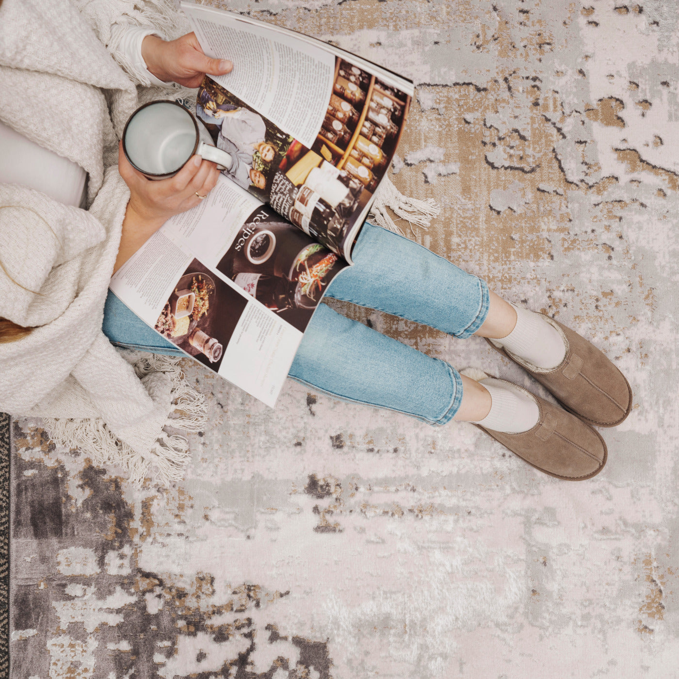 Distressed Rugs