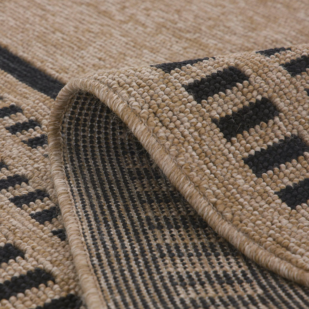 Jute Tone Aztec Area Rug - Prele