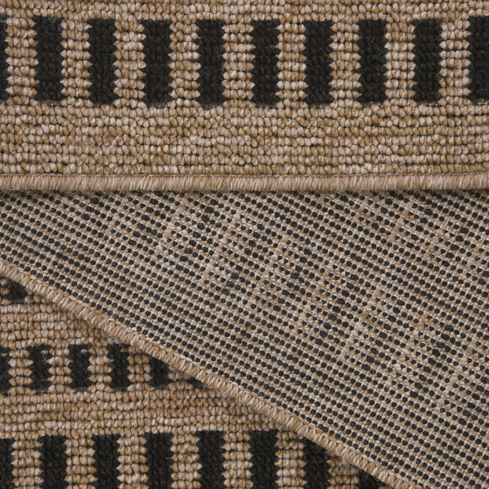 Jute Tone Aztec Area Rug - Prele
