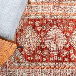 Red Traditional Kilim Runner Rug