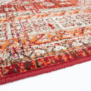 Red Traditional Kilim Runner Rug
