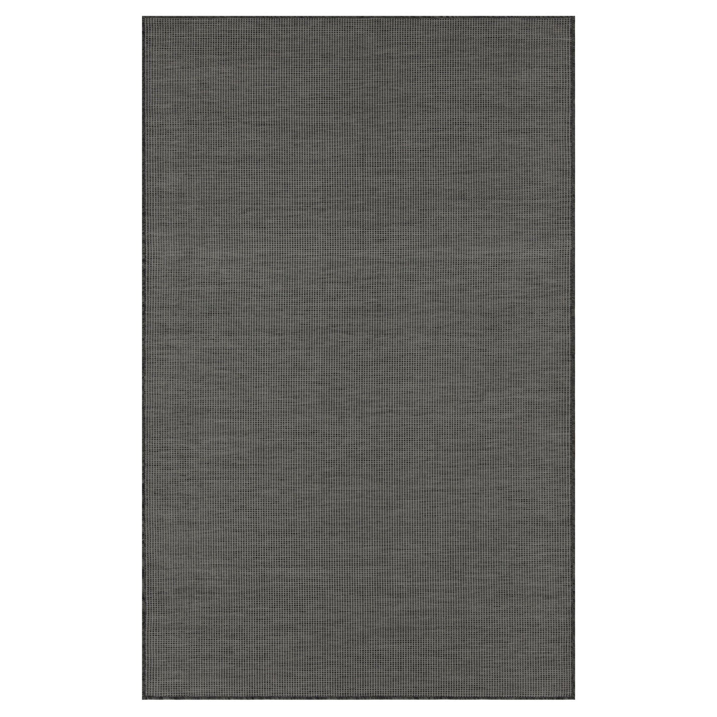 Slate Grey Mottled Outdoor Rug