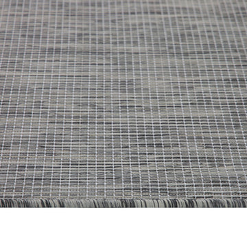 Mottled Silver Outdoor Rug - Patio