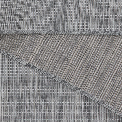 Grey Mottled Outdoor Rug - Patio