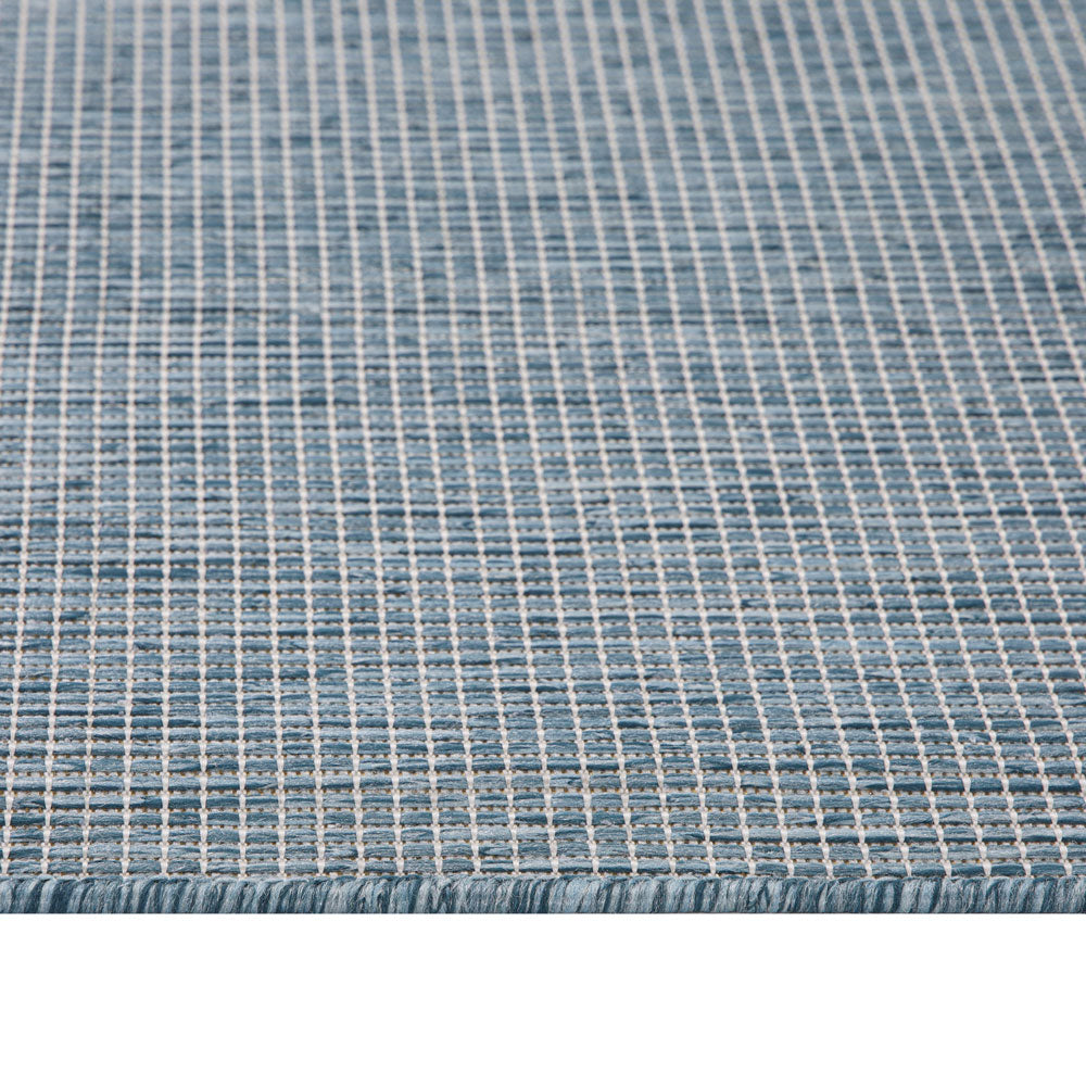 Duck Egg Weatherproof Outdoor Rug