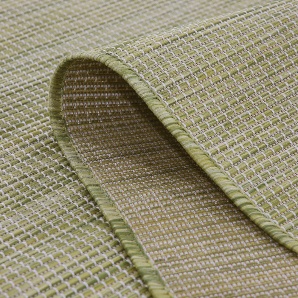 Olive Green Mottled Area Rug