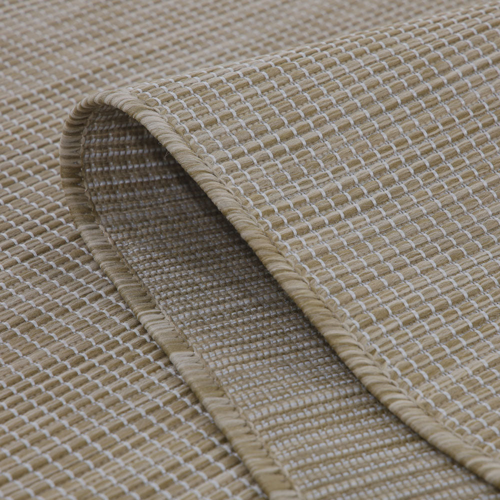 Mottled Jute Tone Outdoor Rug