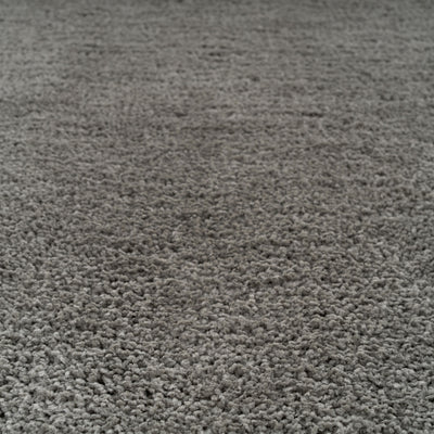 Premium Grey Shaggy Runner Rug - Dove