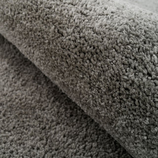 Premium Grey Shaggy Runner Rug - Dove