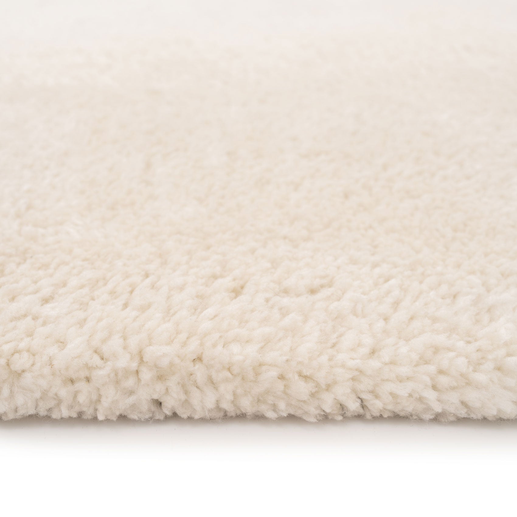 Premium Cream Shaggy Runner Rug - Lace