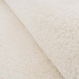 Premium Cream Shaggy Runner Rug - Lace