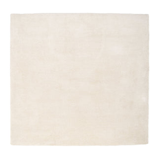 Premium Cream Shaggy Rug - Lace