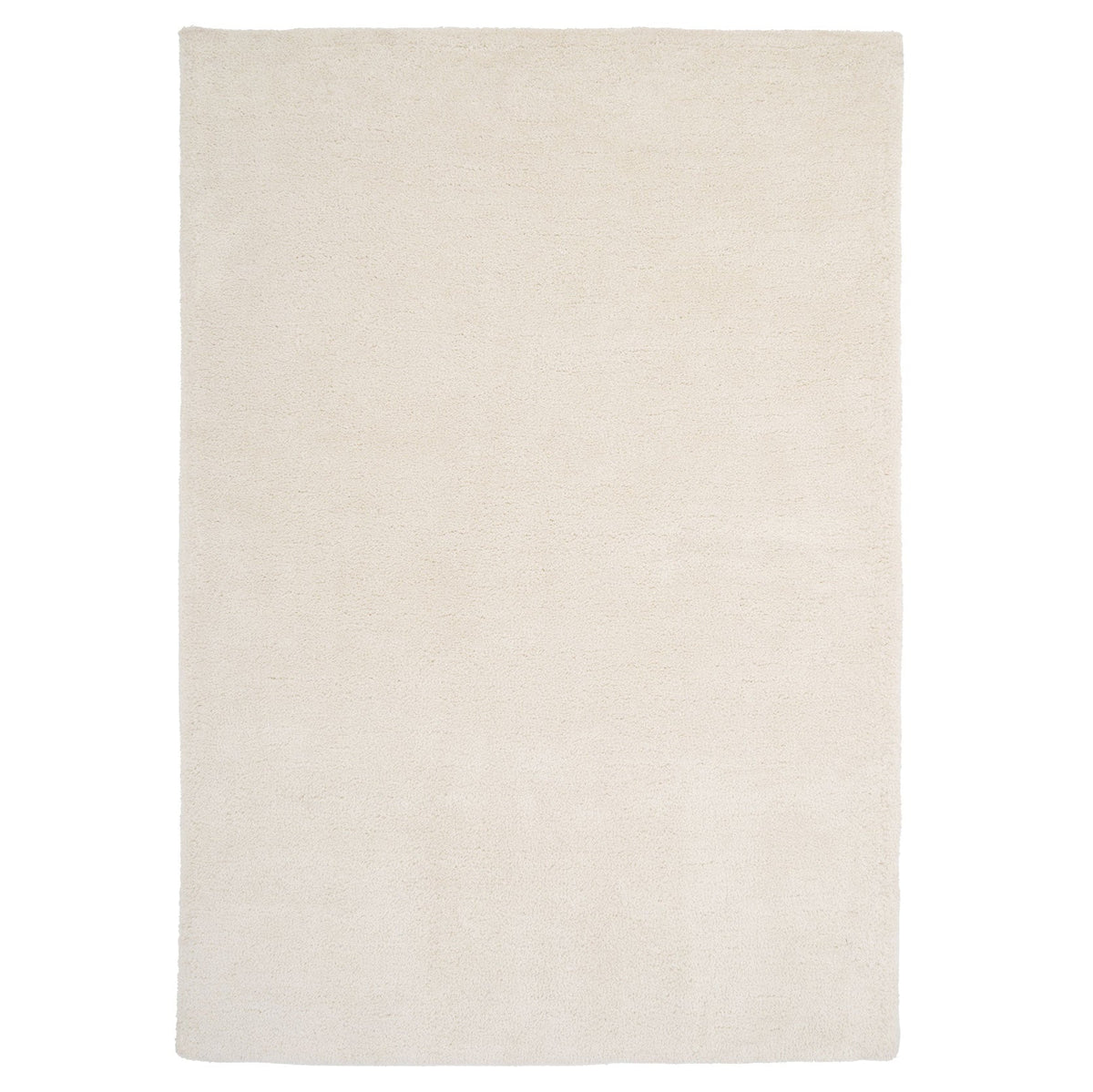 Premium Cream Shaggy Rug - Lace