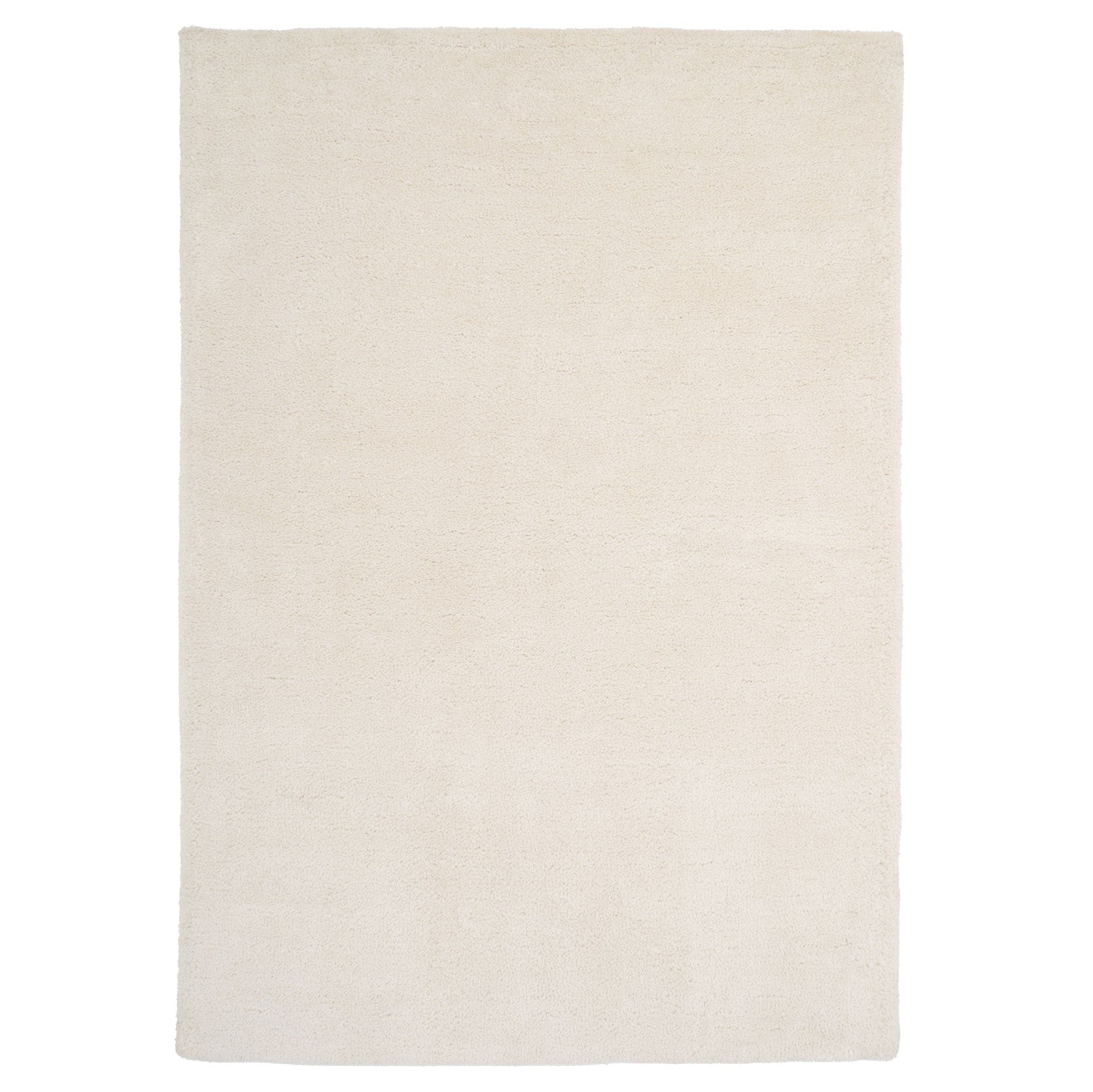 Premium Cream Shaggy Rug - Lace