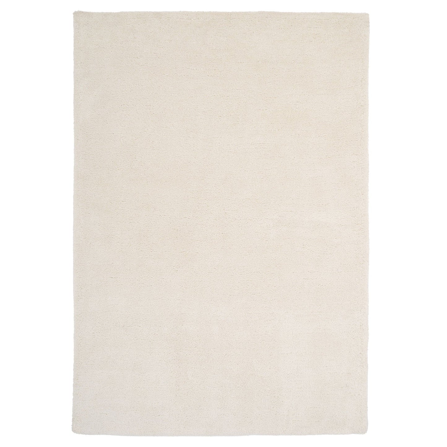 Premium Cream Shaggy Rug - Lace