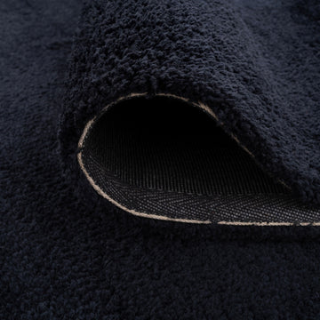 Navy Blue Shaggy Rug