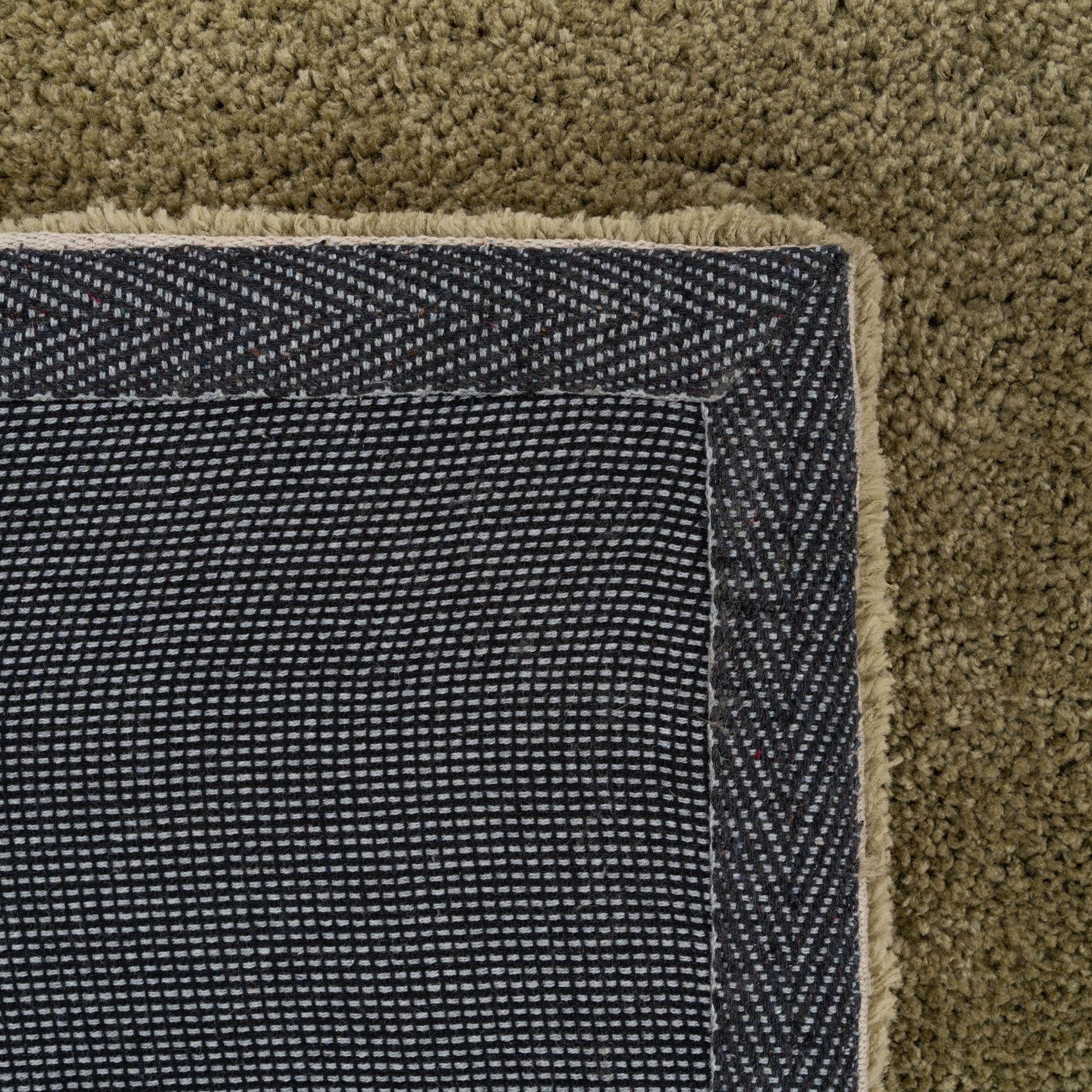 Green Sage Polka Dot Round Rug