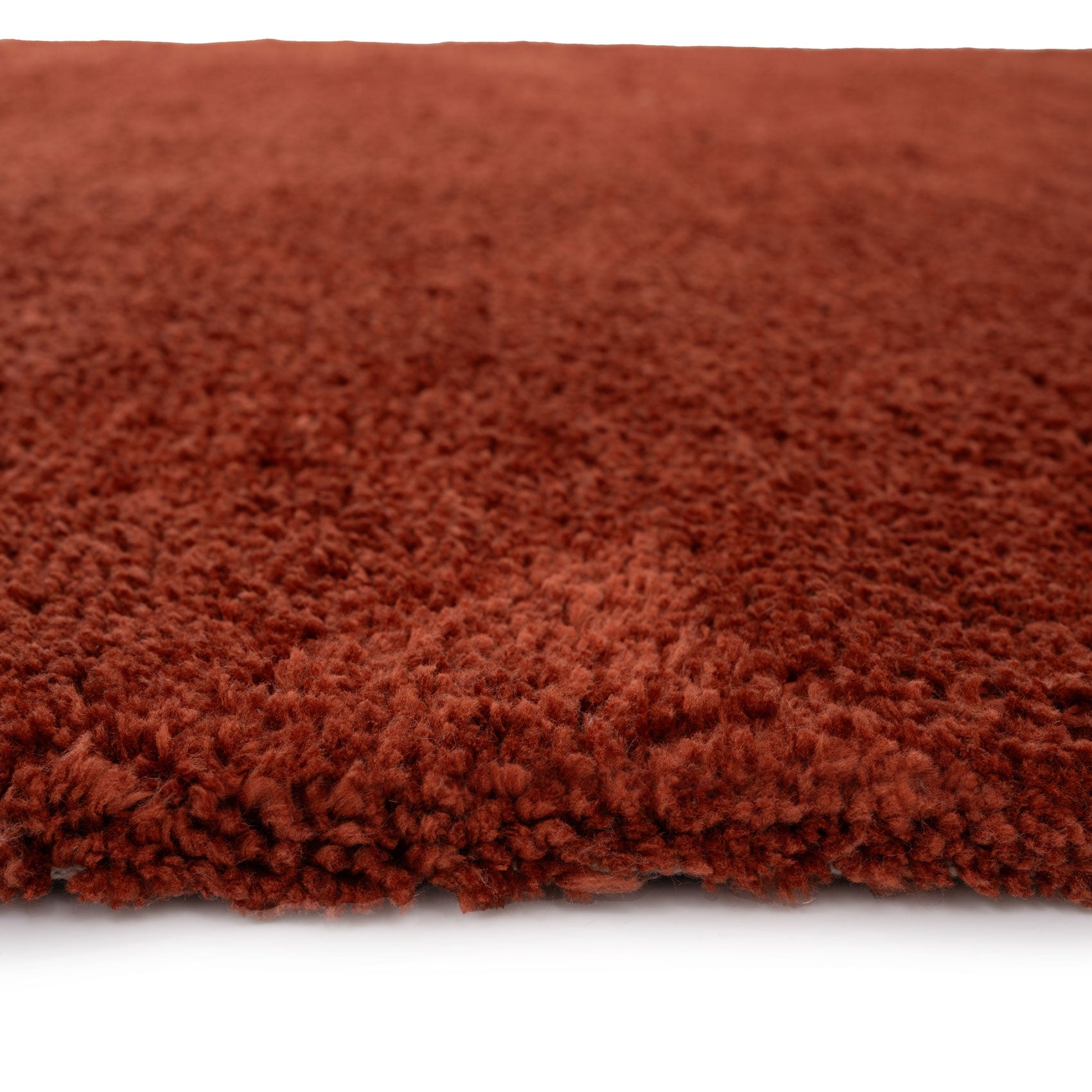 Premium Terracotta Shaggy Rug - Sienna | Shaggy Rugs | Kukoon Rugs Online