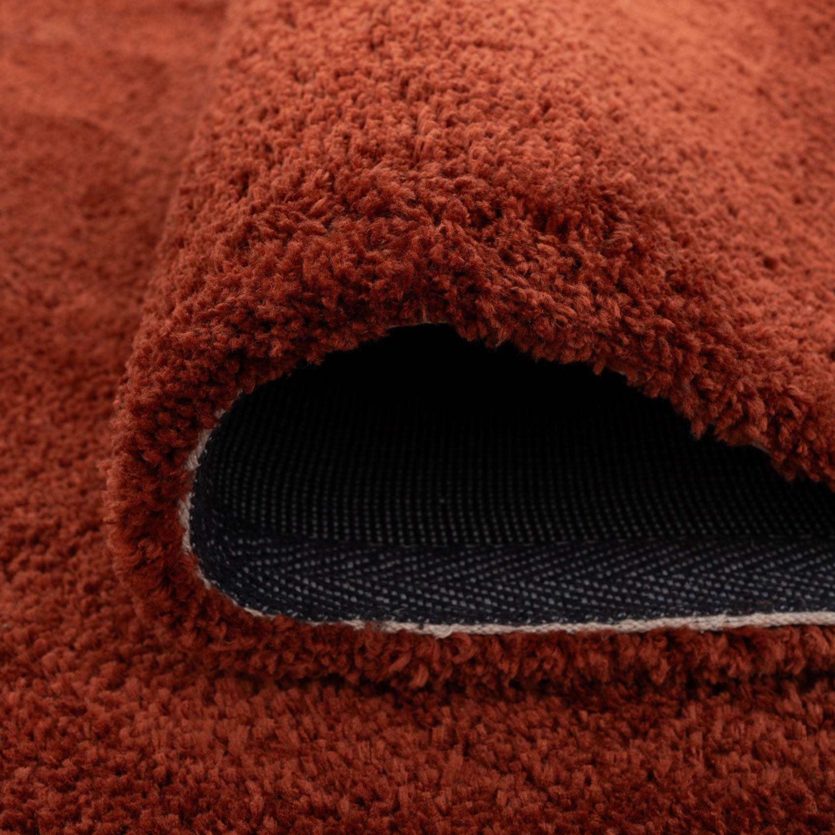 Premium Terracotta Shaggy Rug - Sienna | Shaggy Rugs | Kukoon Rugs Online