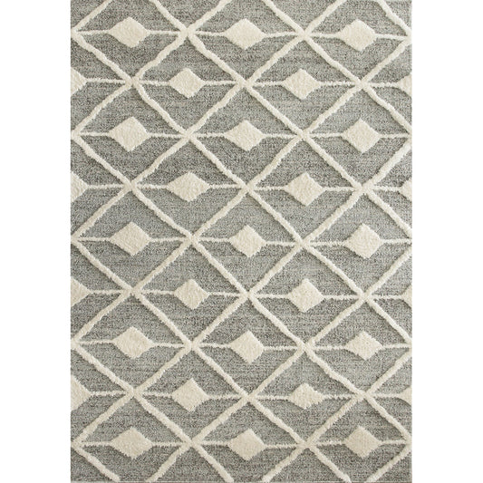 Scandi Grey Cream Rug