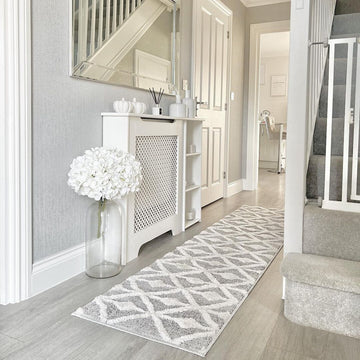 Scandi Grey Cream Rug