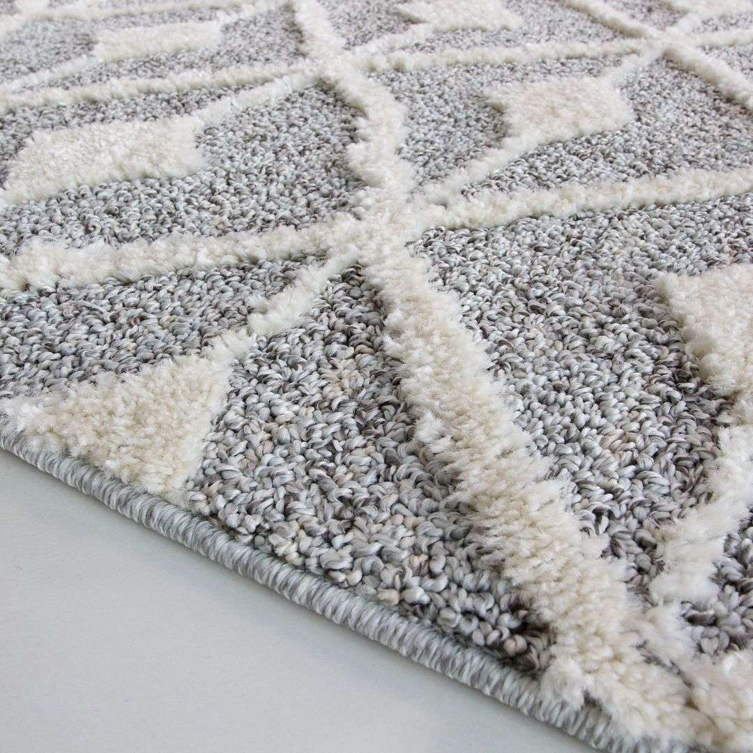 Scandi Grey Cream Rug