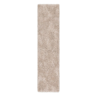 Soft Everyday Beige Shaggy Runner Rug
