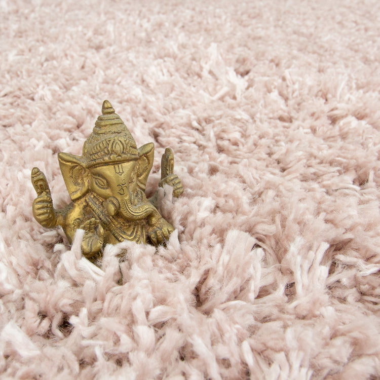 Super Soft Luxury Blush Pink Shaggy Rug