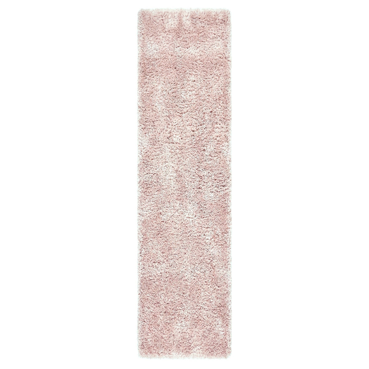 Soft Everyday Blush Pink Shaggy Runner Rug