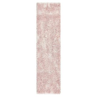Soft Everyday Blush Pink Shaggy Runner Rug