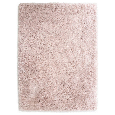 Soft Everyday Blush Pink Shaggy Rug