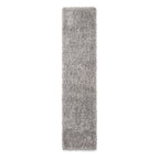 Soft Everyday Silver Shaggy Runner Rug