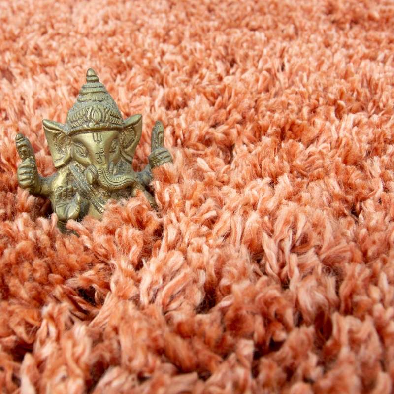 Super Soft Luxury Terracotta Shaggy Rug