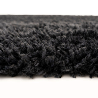 Soft Everyday Charcoal Shaggy Runner Rug