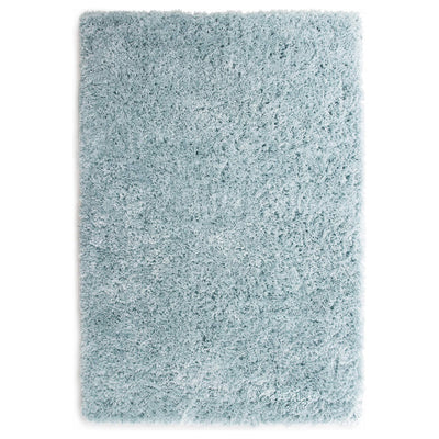 Soft Everyday Duck Egg Shaggy Rug