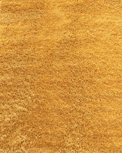 Soft Everyday Yellow Shaggy Rug