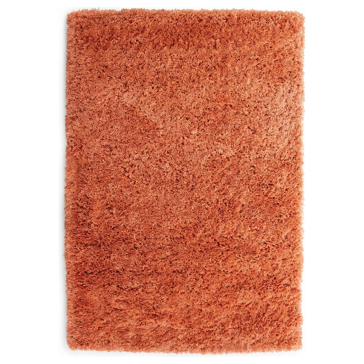 Soft Everyday Terracotta Shaggy Rug