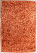 Soft Everyday Terracotta Shaggy Rug