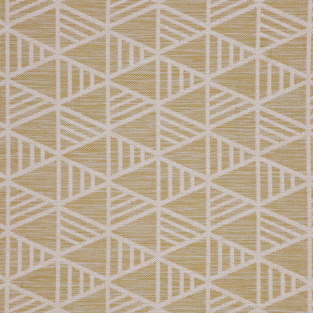 Cream Geometric Outdoor Rug - Banyan