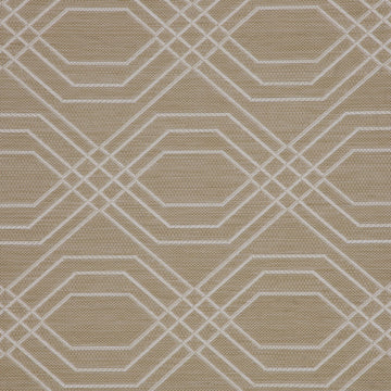 Beige Interlocking Outdoor Rug - Basata